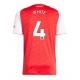 Arsenal Ben White #4 Hjemmedrakt 2025-26 Kortermet Arsenal Ben White #4 Hjemmedrakt 2025-26 Kortermet